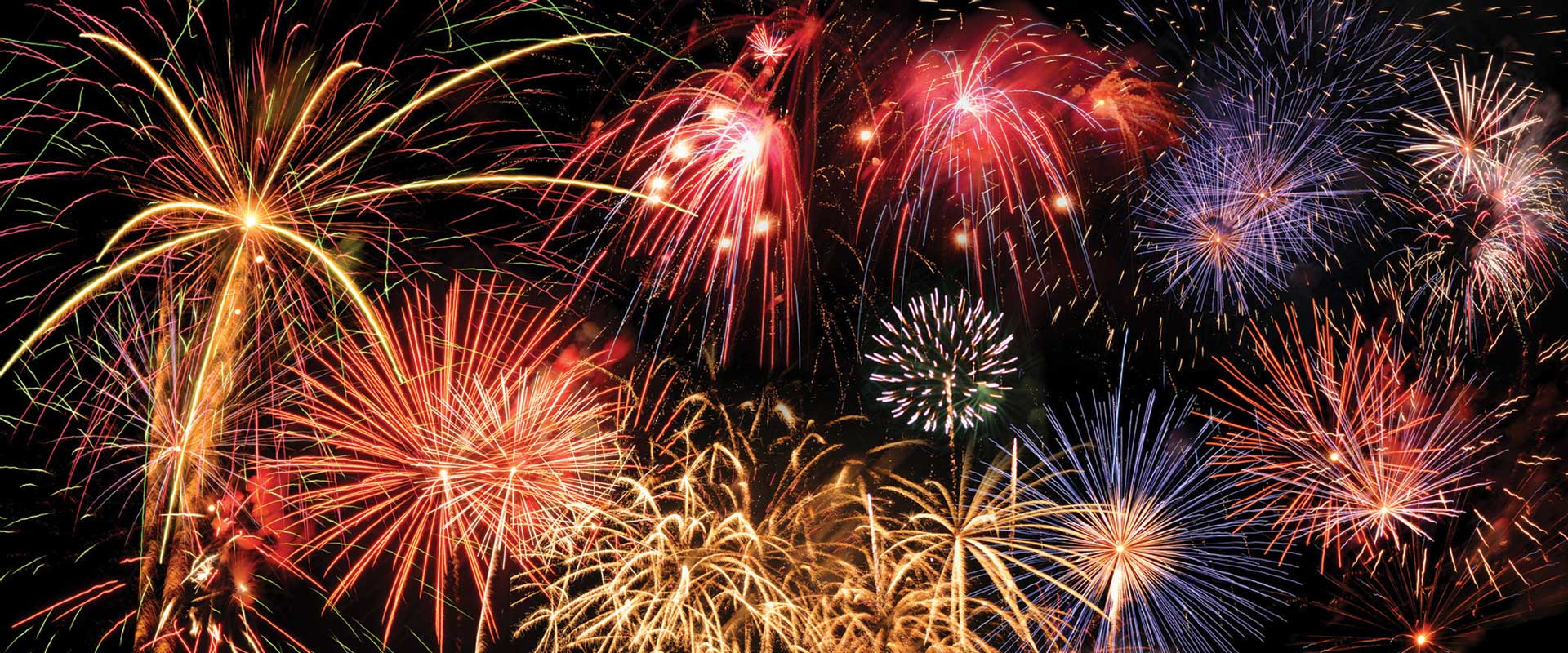 fireworks display